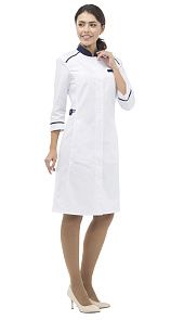 Халат женский LL1113 "Нэви"